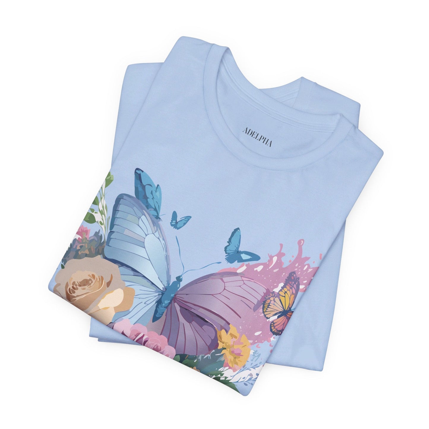 Butterfly Graphic Tee Unisex Jersey Short Sleeve Shirt Adelpha Art Design