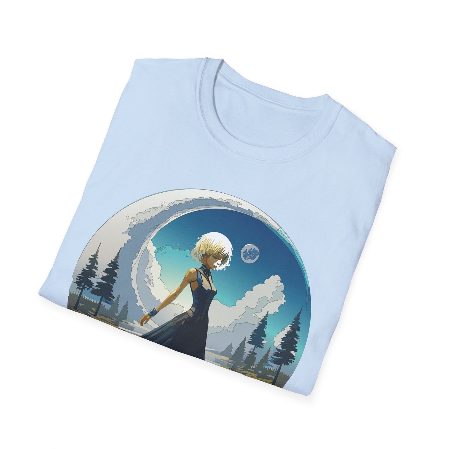 Womens Graphic T Shirt Art Design Tee Gildan Softstyle 64000 Unisex Short Sleeve