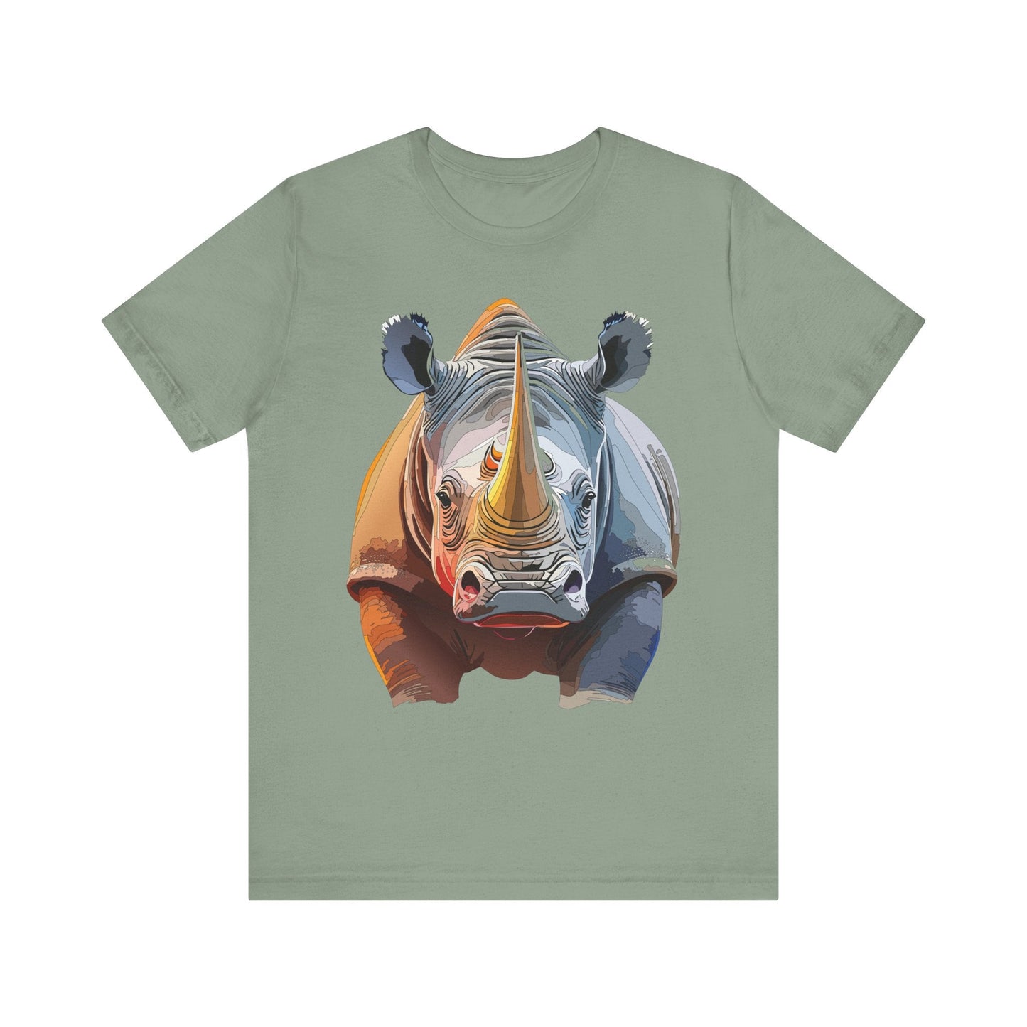 Unisex Animal Graphic Tee Shirt With Art Design Wild Animals Shirt Gildan Softstyle Cotton