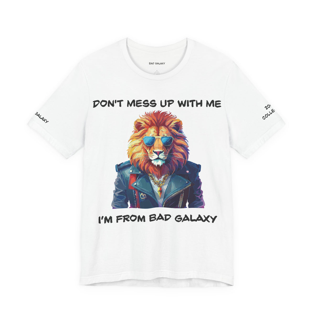 Animal Graphic Unisex Cotton Bella+Canvas Tee with Art Design b10