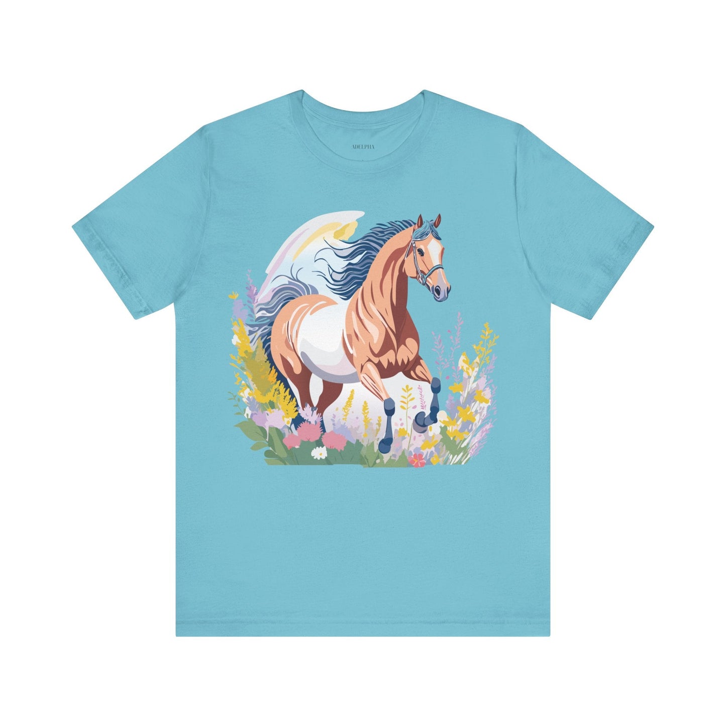 Horse Graphic Unisex 100 Cotton Vintage Animal Art T-Shirt 5