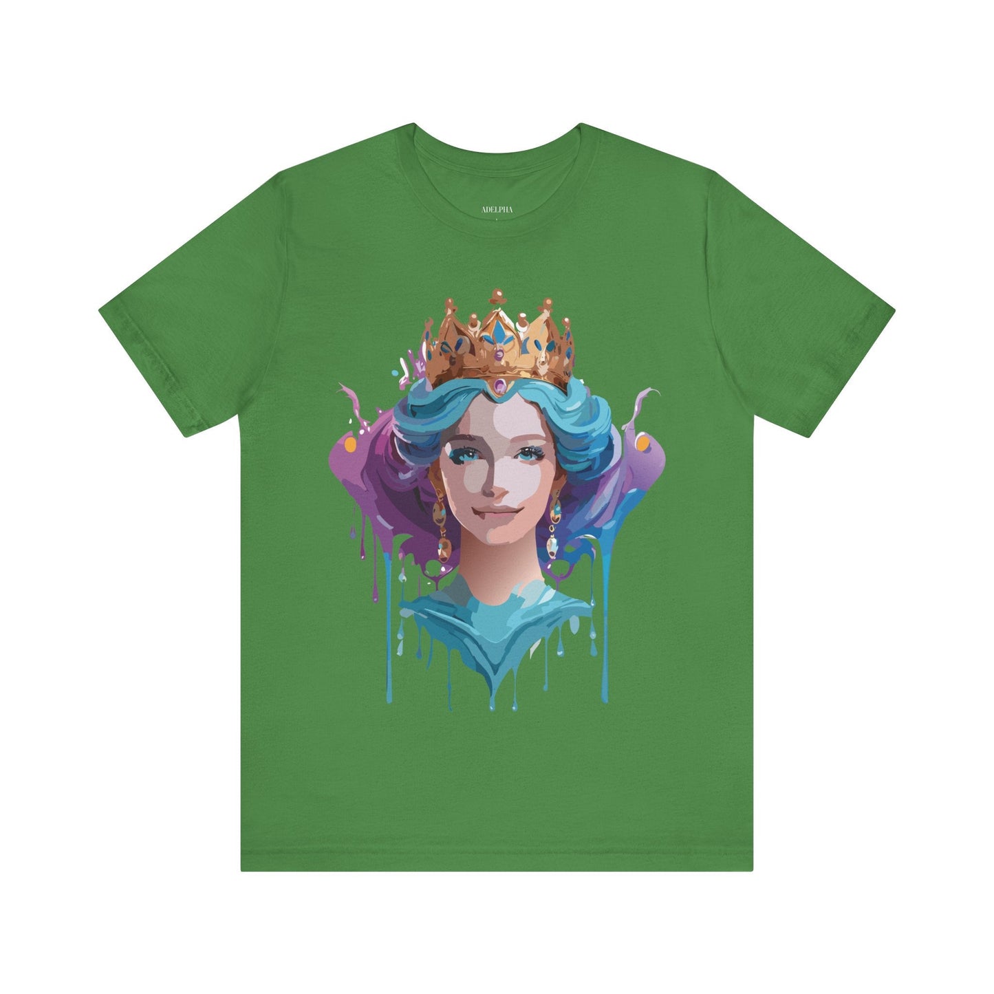 Queen Woman Portrait Graphic Unisex 100 Cotton Vintage Artwork Tee 1