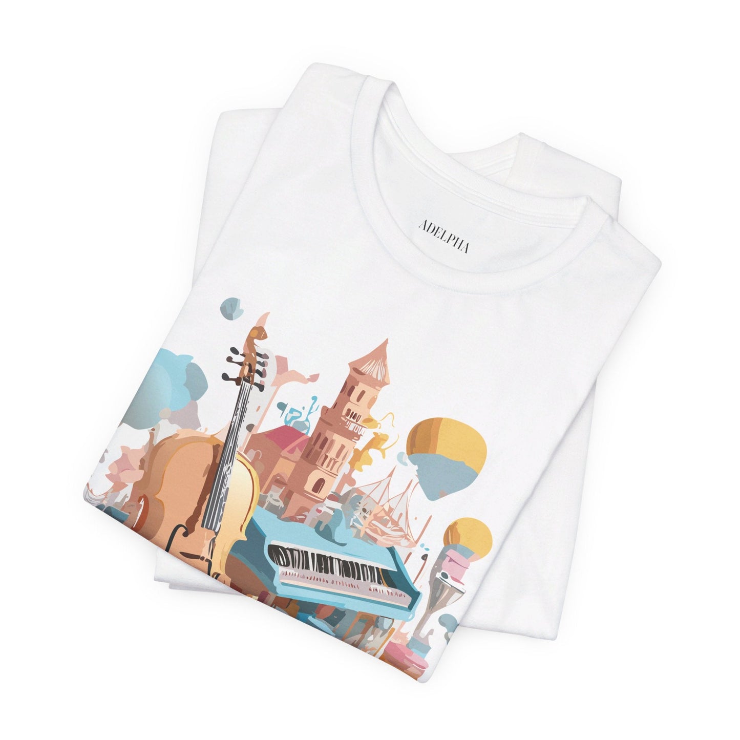 Adelpha Graphic Tee Unisex Short Sleeve Art Design Shirt Vintage Inspired Artwork Premium Quality