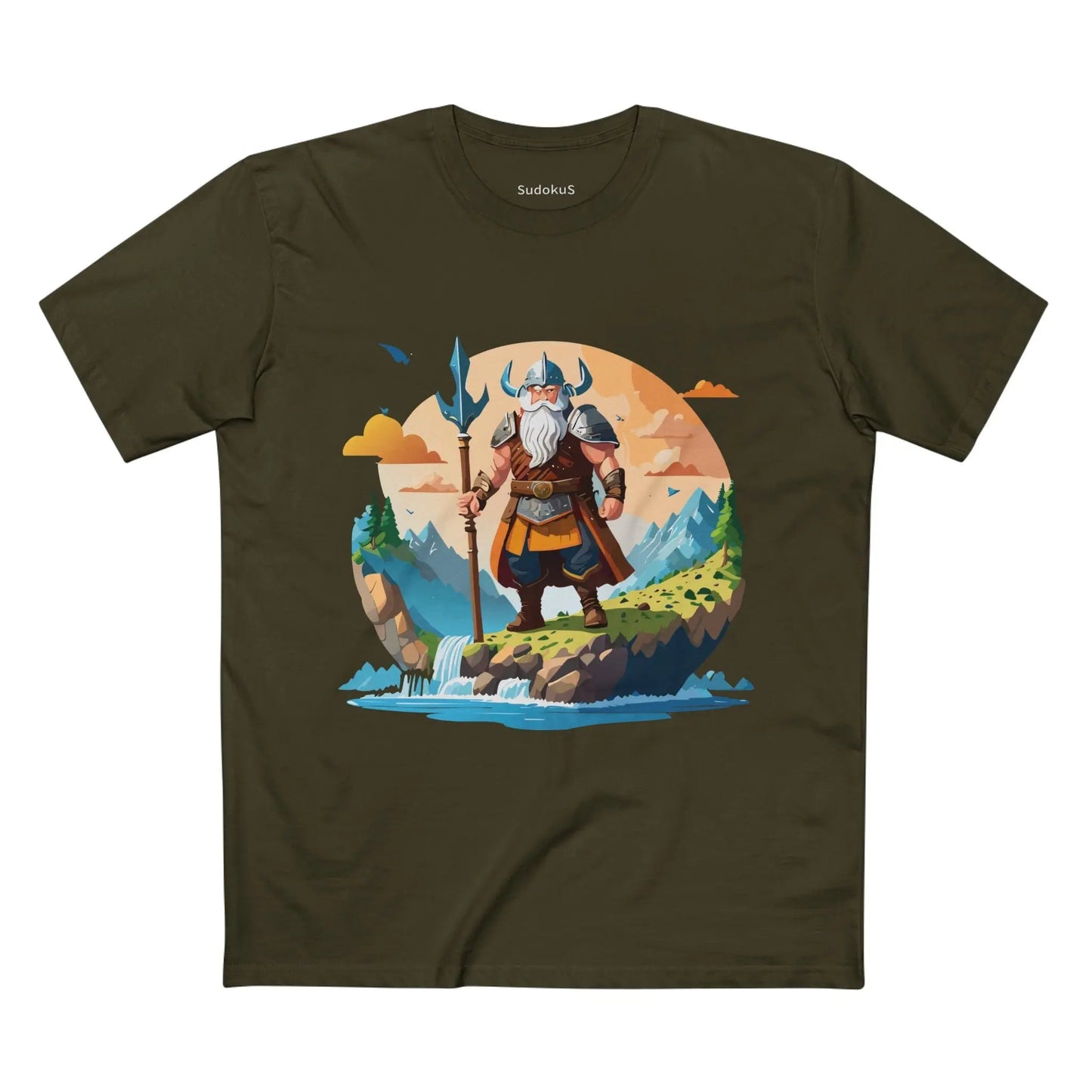 Viking Graphic Unisex 100 Cotton Staple Tee 32