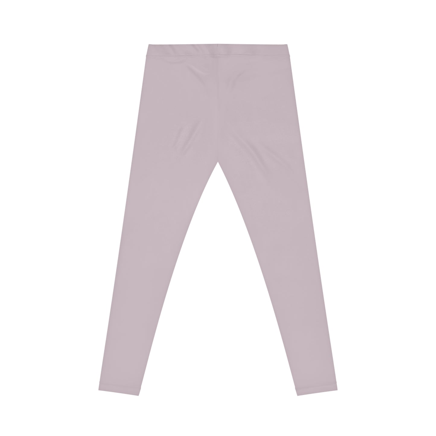 Pale Purple Color Women's Poly-Span Casual Leggings XS-2XL
