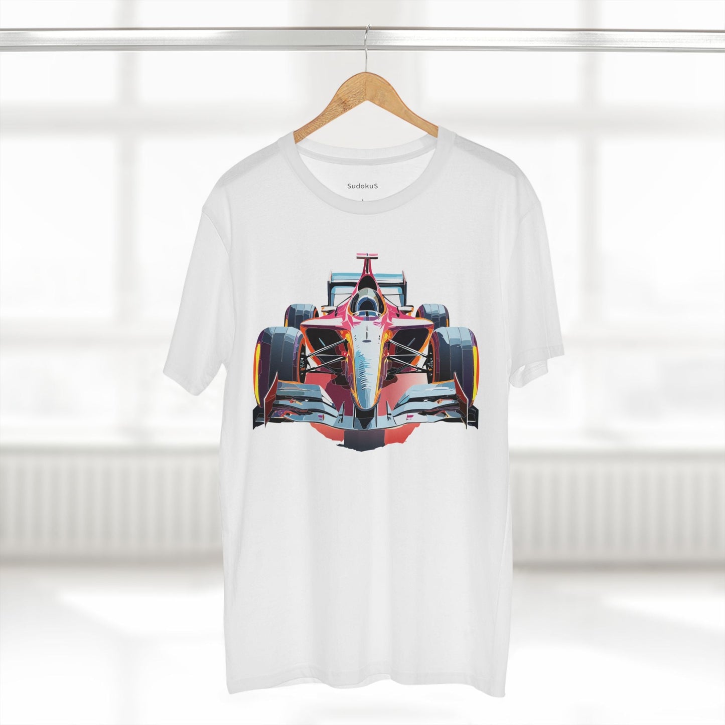Car Graphic Unisex 100 Cotton Staple Tee 7