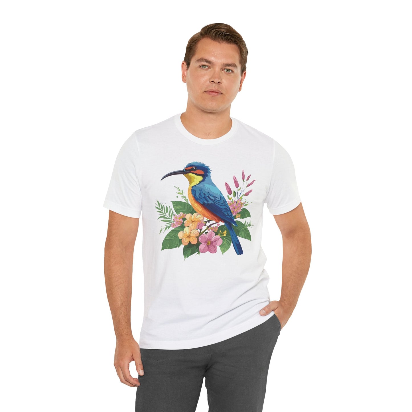 Unisex Animal Shirt Tee With Animals Art Design Wild Animals Shirt For Casual Comfort