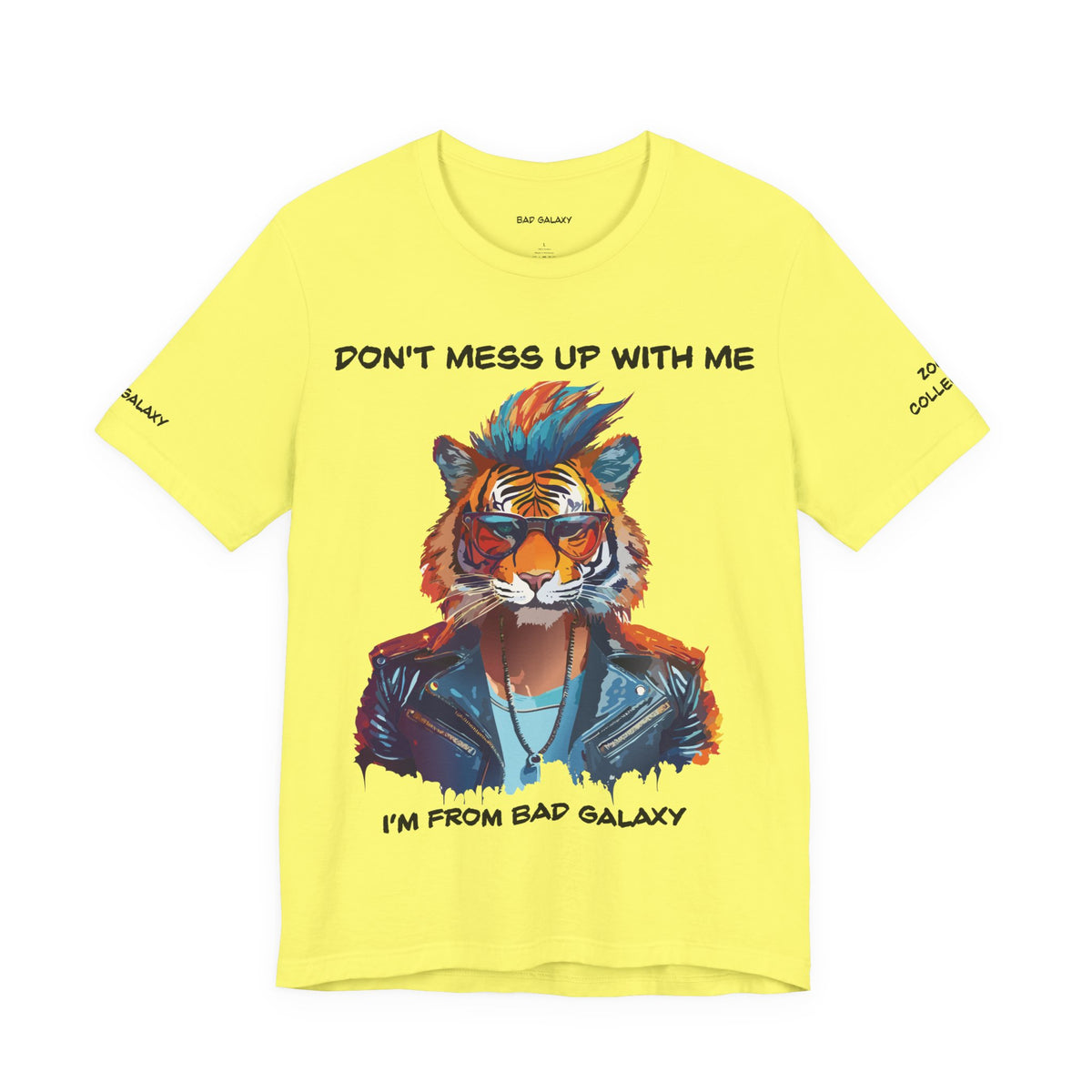 Animal Graphic Unisex Cotton Bella+Canvas Tee with Art Design b7