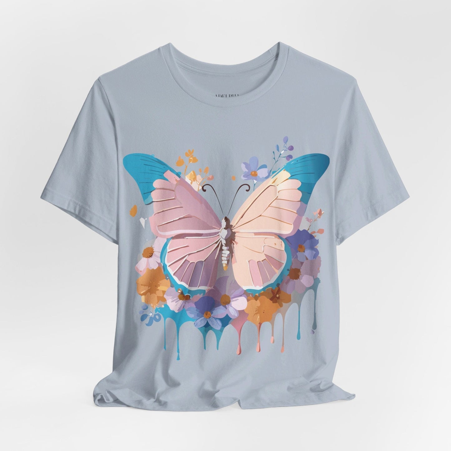 Butterfly Graphic Tee Vintage Inspired Adelpha Unisex Jersey Short Sleeve
