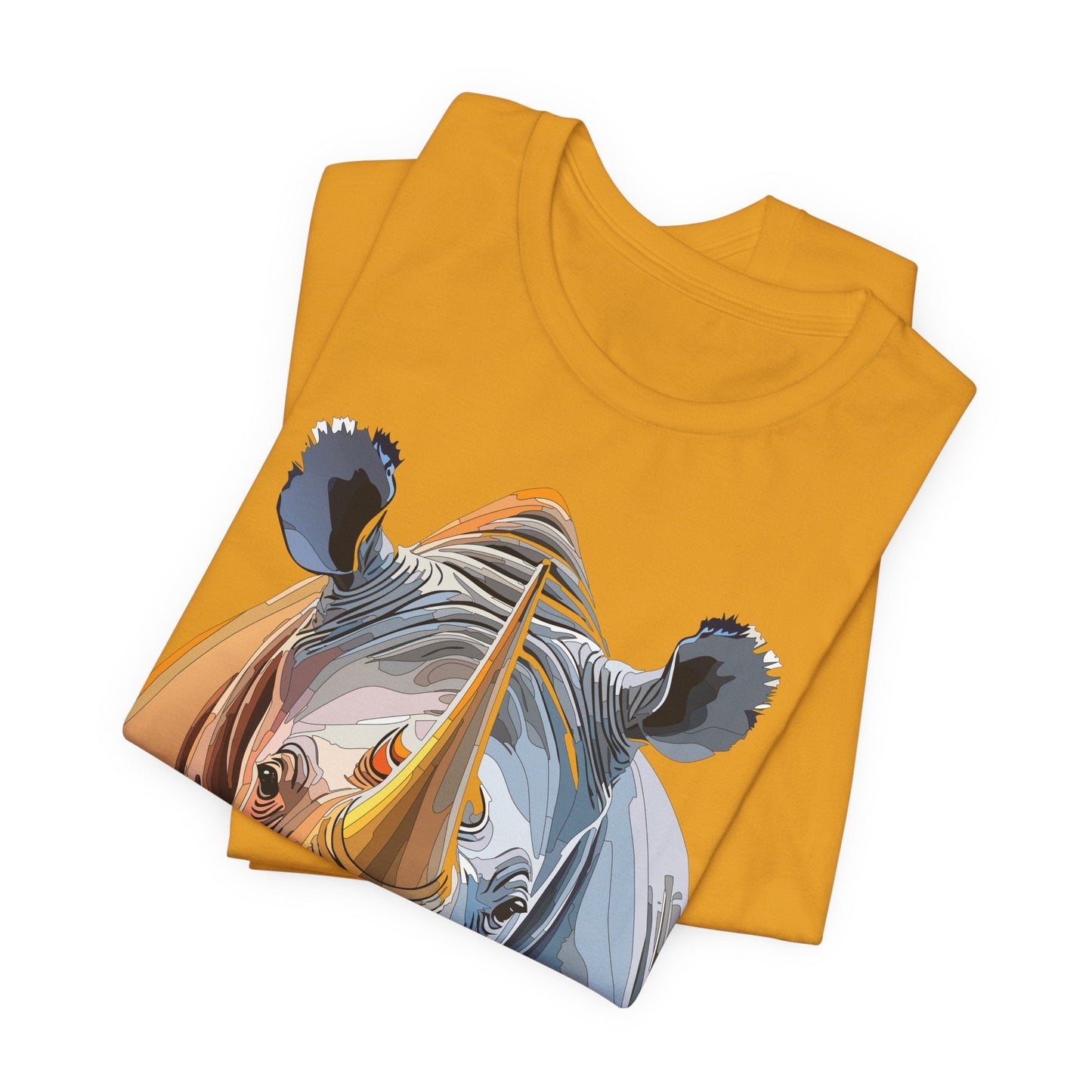 Unisex Animal Graphic Tee Shirt With Art Design Wild Animals Shirt Gildan Softstyle Cotton
