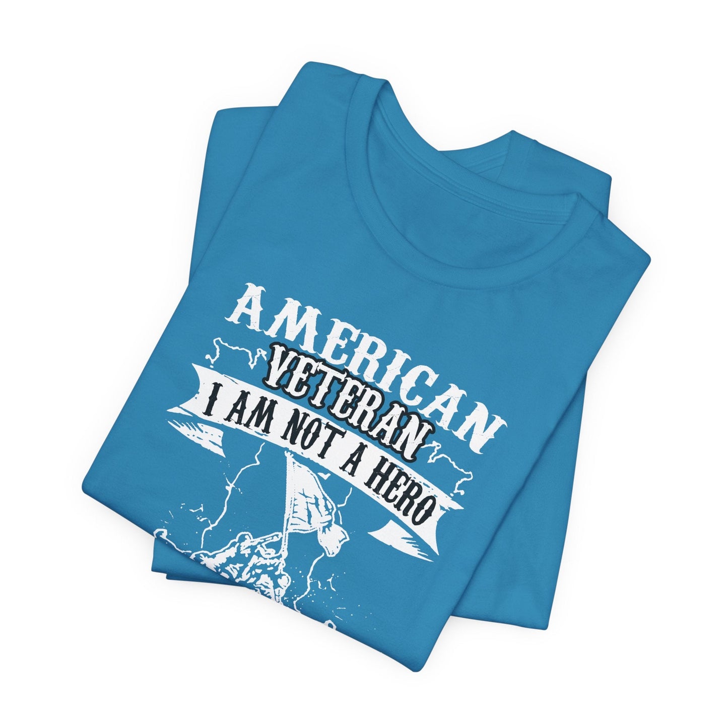 Army Veteran Patriotic Graphic Design Unisex Cotton T-Shirt v53