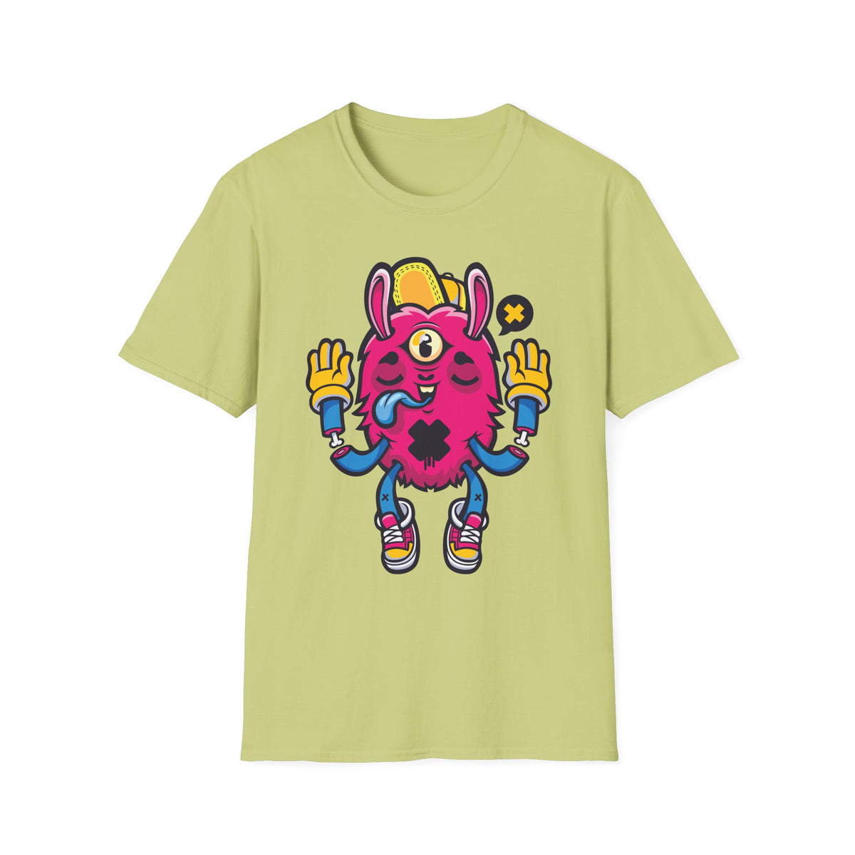 Funny Cartoon Animation Graphic Tee Gildan Unisex 100 Cotton Tee Shirt - 69
