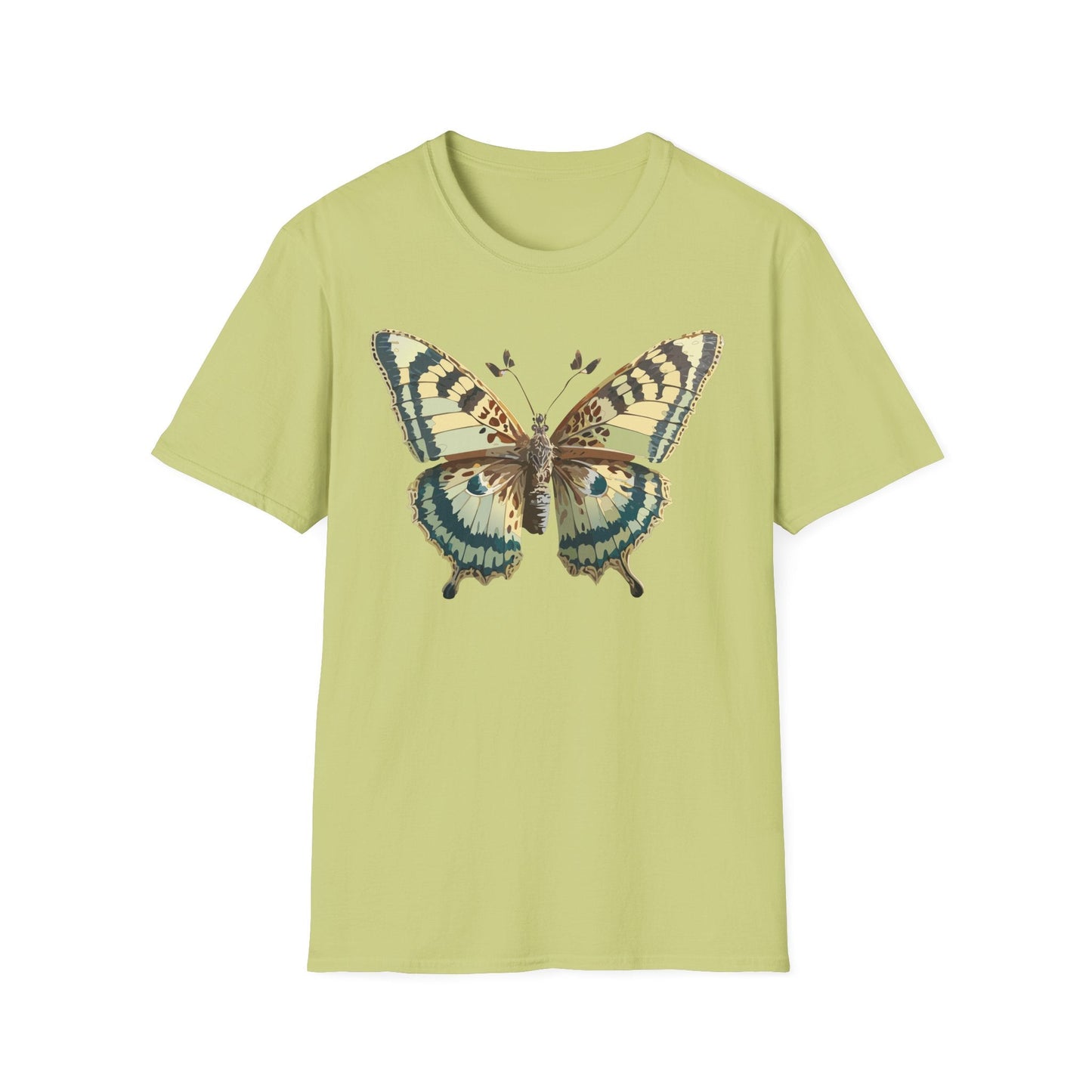 Butterfly Shirt Unisex T Shirt Monarch Butterfly Print Softstyle Gildan 64000 Tee