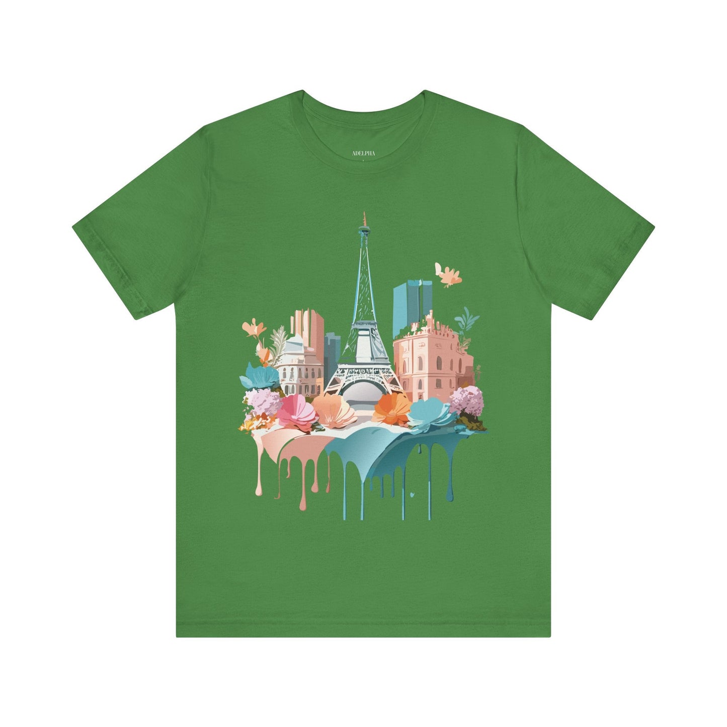 Paris Tourist Shirt Unisex Graphic Tee With Vintage Inspired Artwork By Adelpha Collection