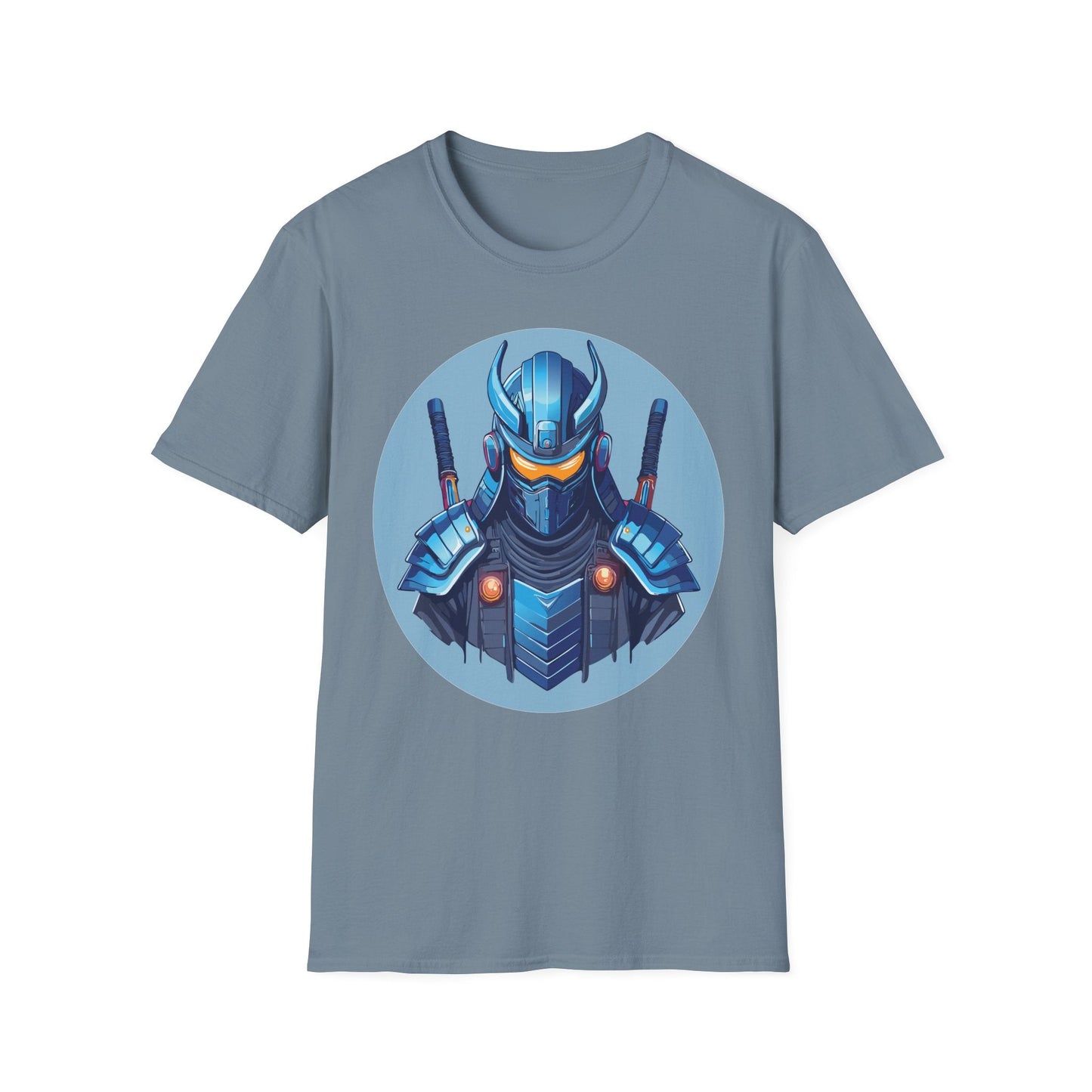 Samurai Shirt Unisex Softstyle T Shirt 100 Percent Ring Spun Cotton Gildan 64000