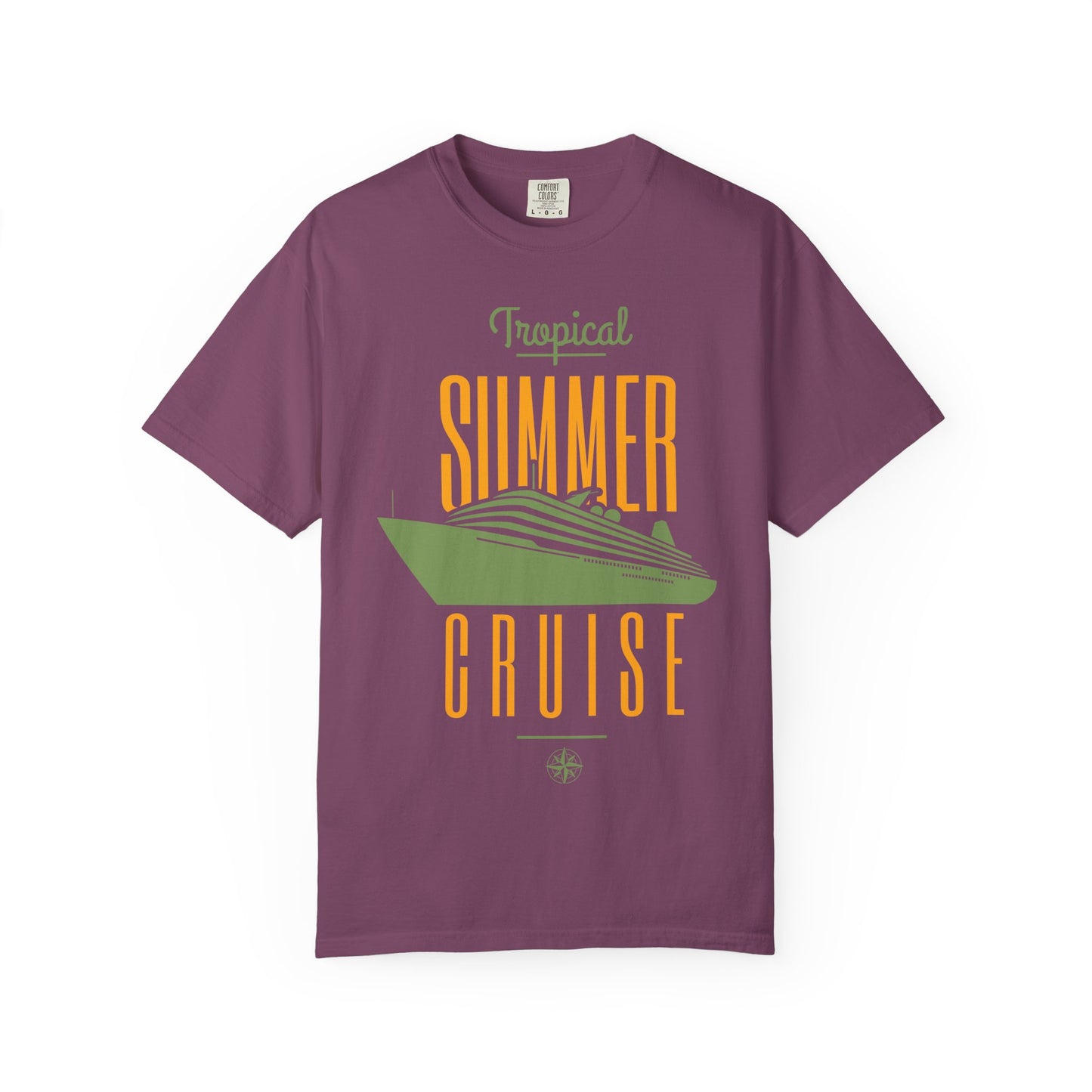 Unisex Garment-Dyed T Shirt Relaxed Fit Comfort Colors 1717 100 Percent Ring-Spun US Cotton
