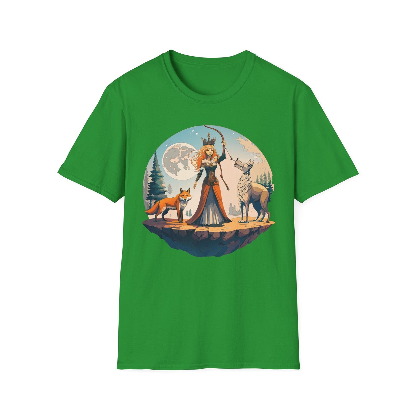 Womens Graphic T Shirts Art Design Shirt Softstyle Gildan 64000 Unisex Tee Ring Spun Cotton