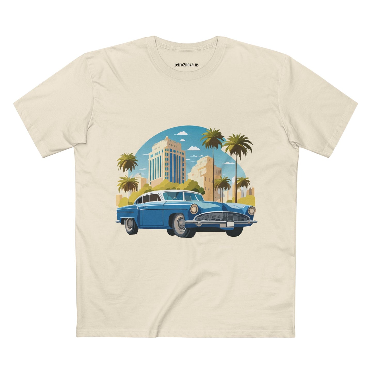Retro Car Shirt Unisex Vintage Car Tee With Original Artwork RC23 Premium Cotton