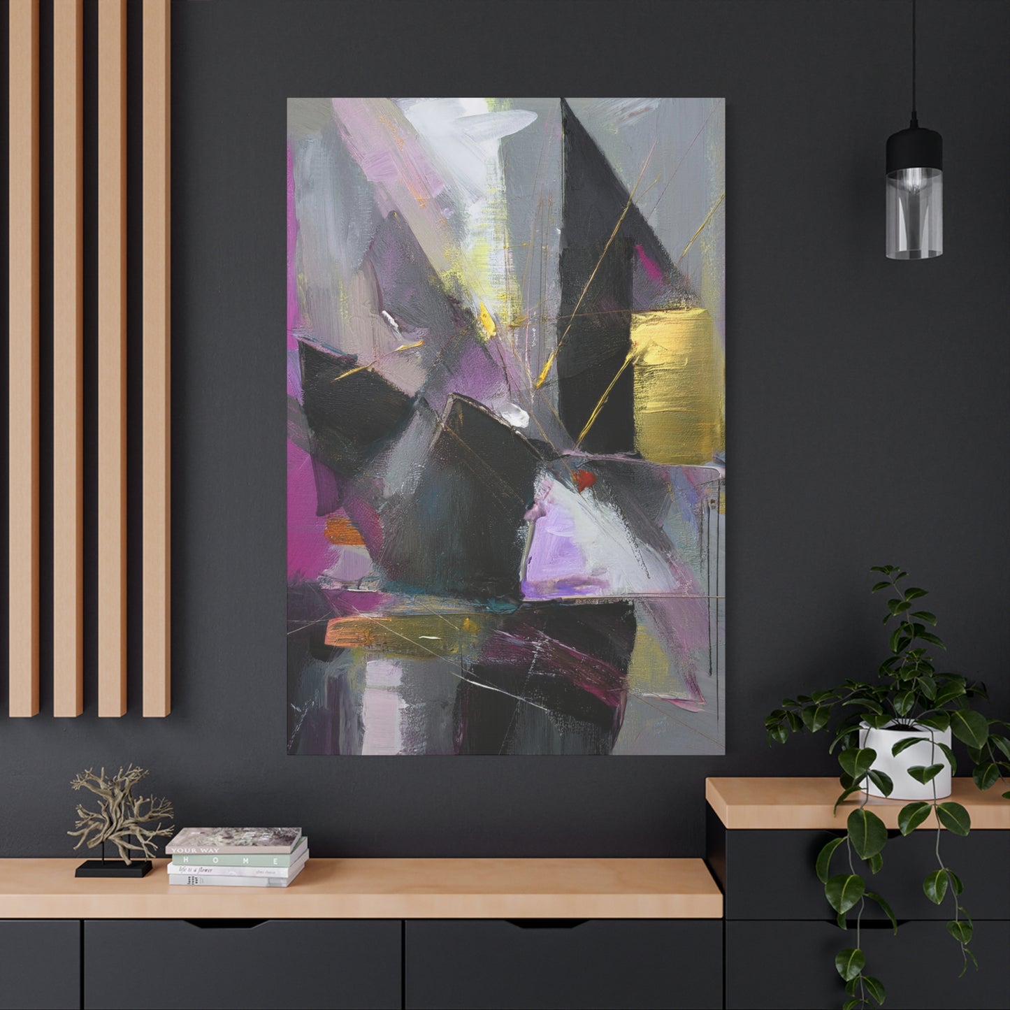 Abstract Oil Painting Print Canvas 20x24,20x30,24x30 24x32,24x36,30x40 32x48,36x48,40x60 Pine-Wood Inner Frame ABS-215