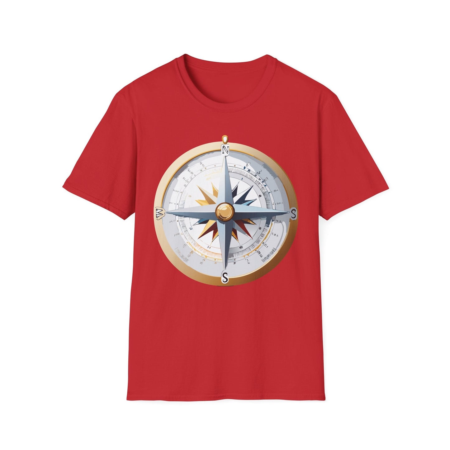 Compass Navigator Graphic Tee Unisex 100 Cotton 12