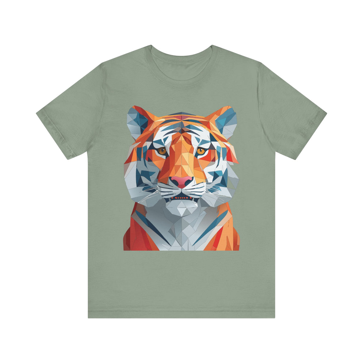Wild Animals  Graphic Unisex Cotton Bella+Canvas Tee with Art Animal Design ab56