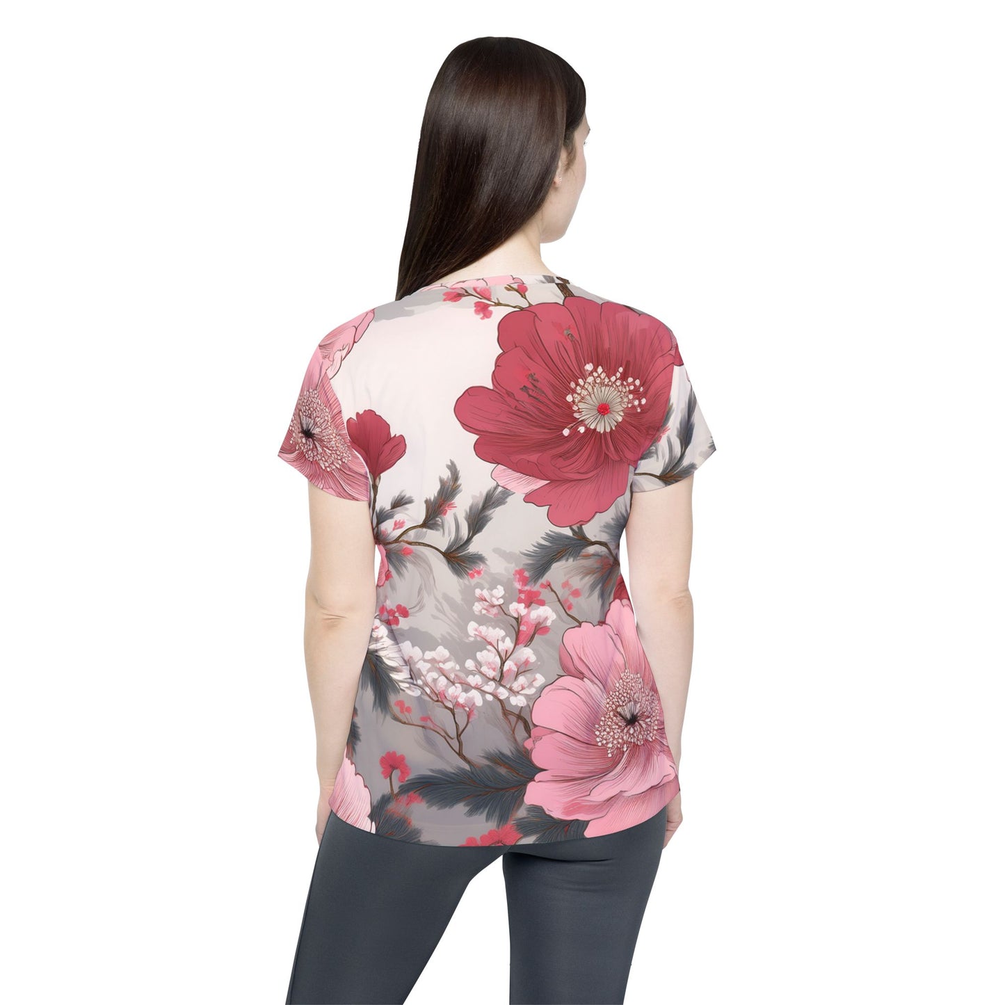 Floral Print Shirt, Shirt with Flowers