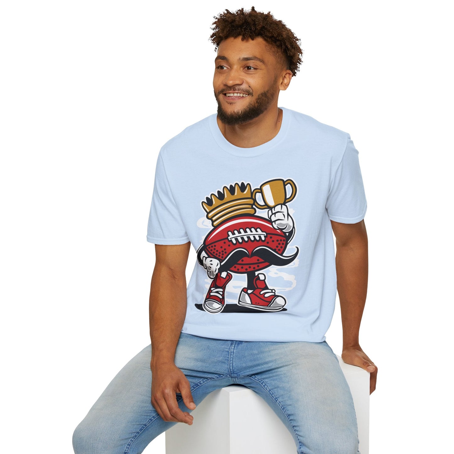 Cartoon T Shirt Animation T Shirt Funny Graphic Tee Unisex Softstyle Gildan 64000 Ringspun Cotton