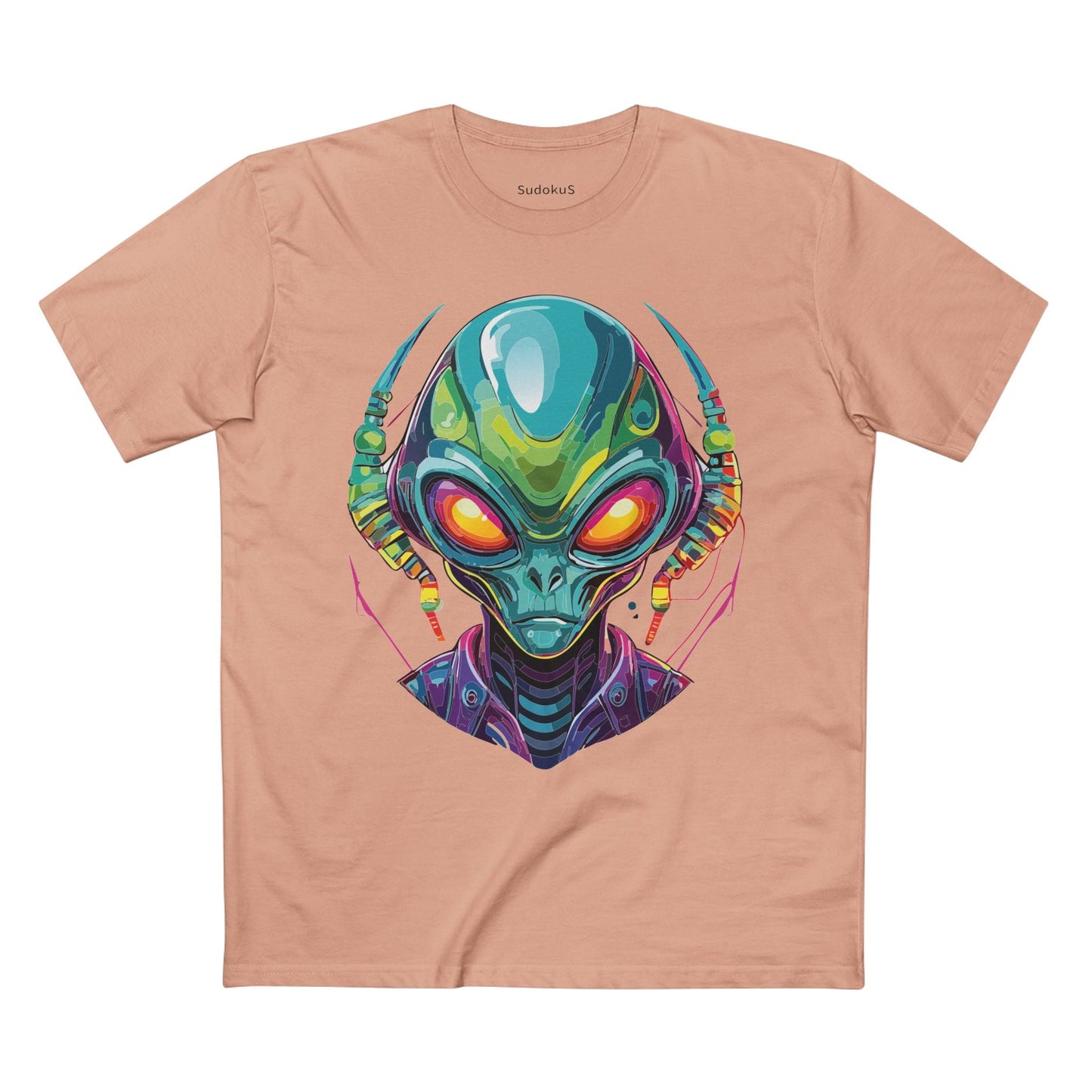Aliens Graphic Unisex 100 Cotton Staple Tee 14