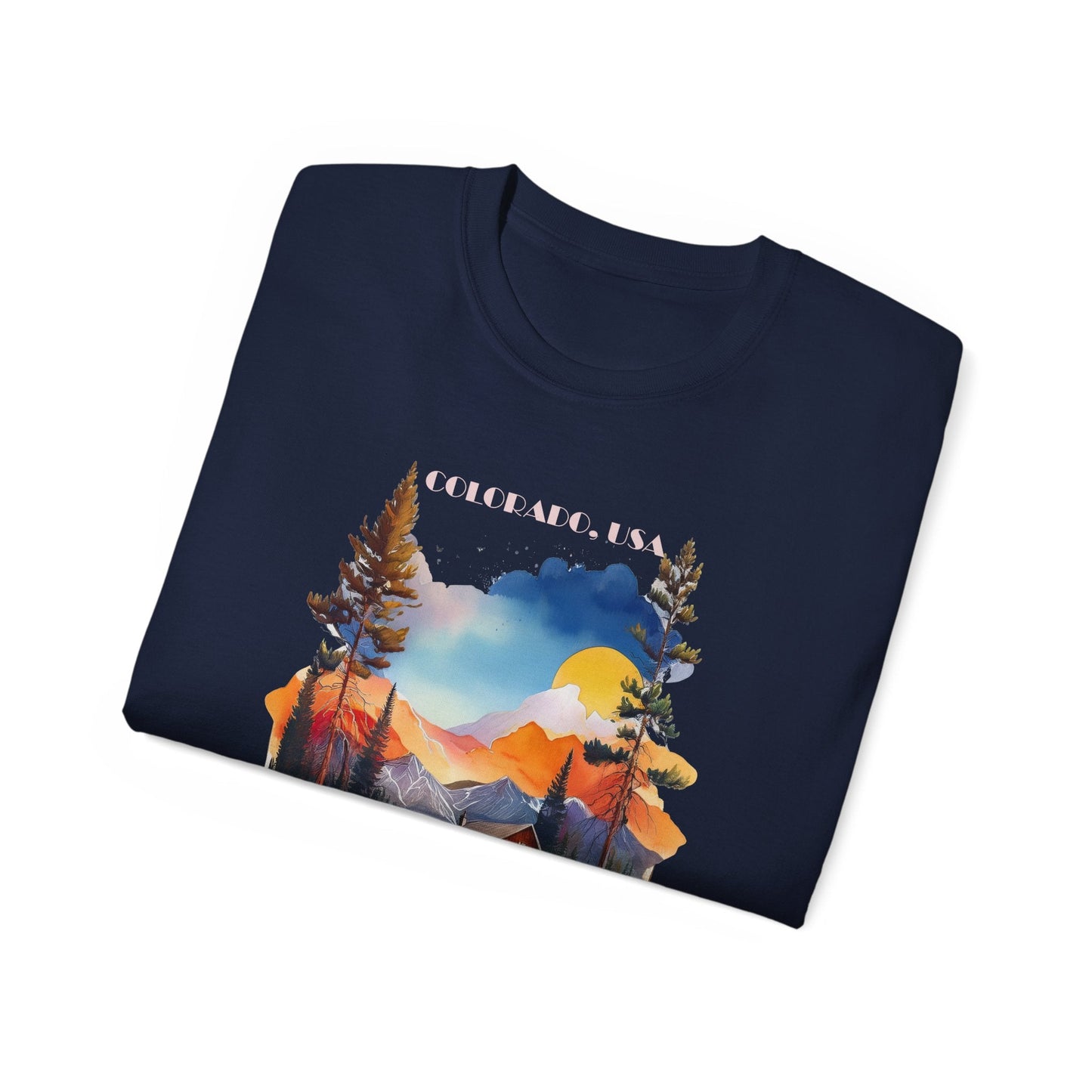 Colorado Graphic Unisex Cotton T‑Shirt 2