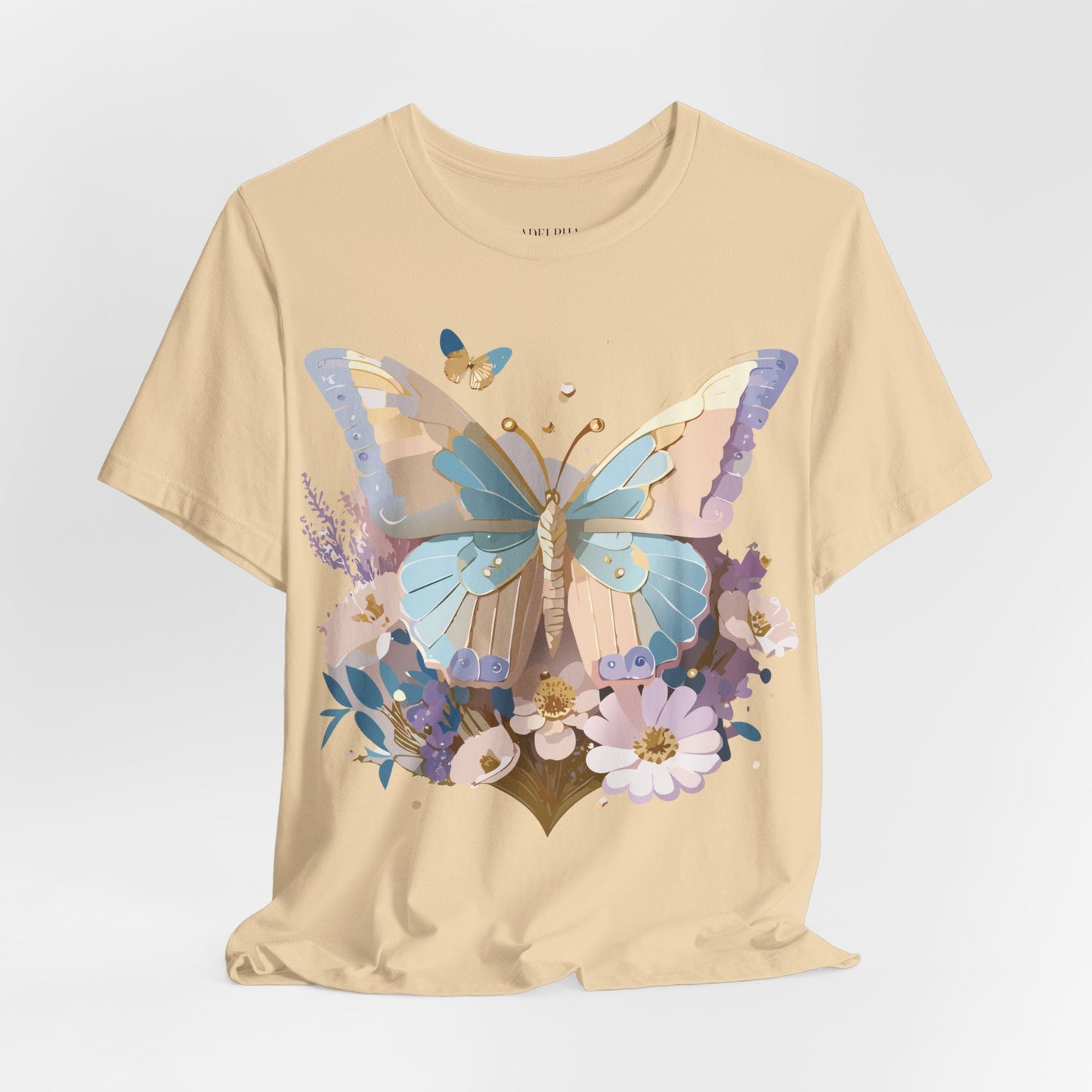 Adelpha Vintage Inspired Graphic T Shirt Unisex Short Sleeve