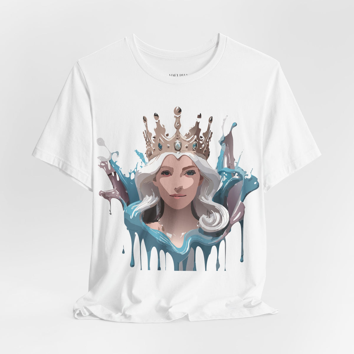 Queen Graphic Unisex Cotton Bella+Canvas Tee with Art Design m194