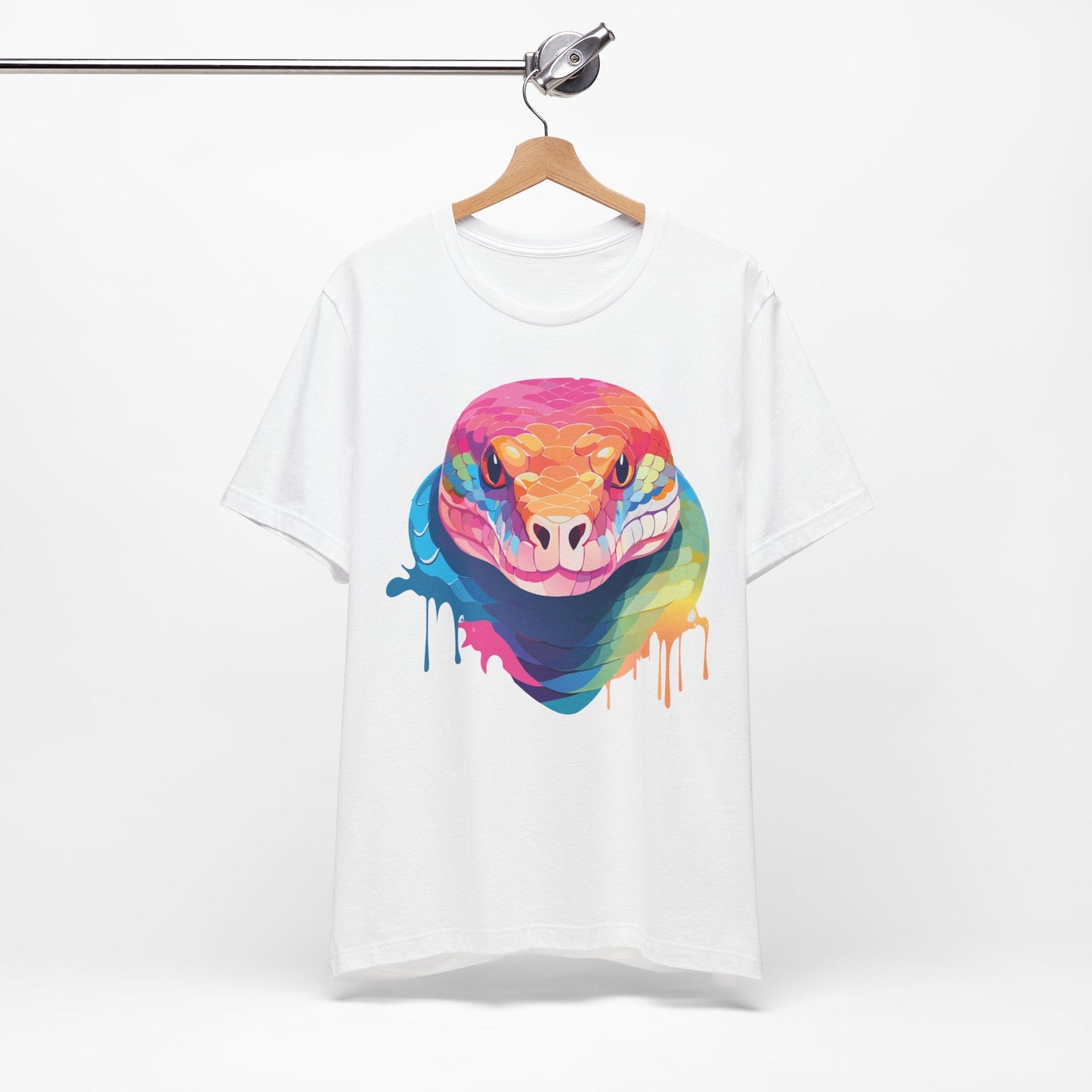 Unisex Animal Shirt With Art Design Wild Animals Graphic Print Casual Short Sleeve Tee
