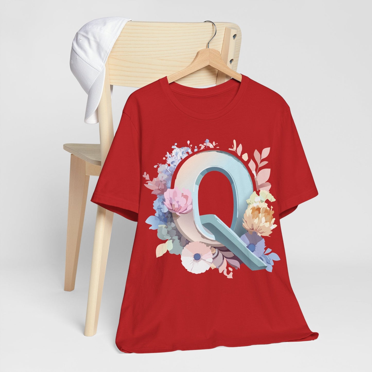 Letter Q Shirt Unisex Graphic Tee With Vintage Inspired Artwork By Adelpha Premium Quality