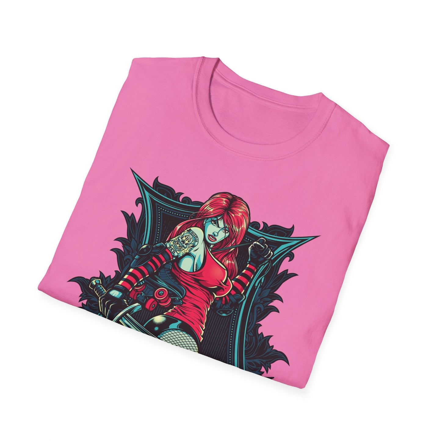 Art Design Graphic Tee Unisex Gildan Softstyle 64000 100 Percent Ring Spun Cotton Short Sleeve Shirt