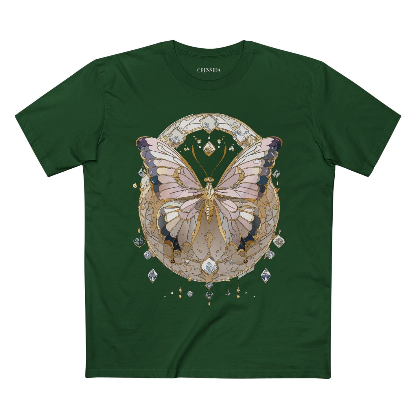 Butterfly Graphic Design Unisex 100 Cotton Tee 1