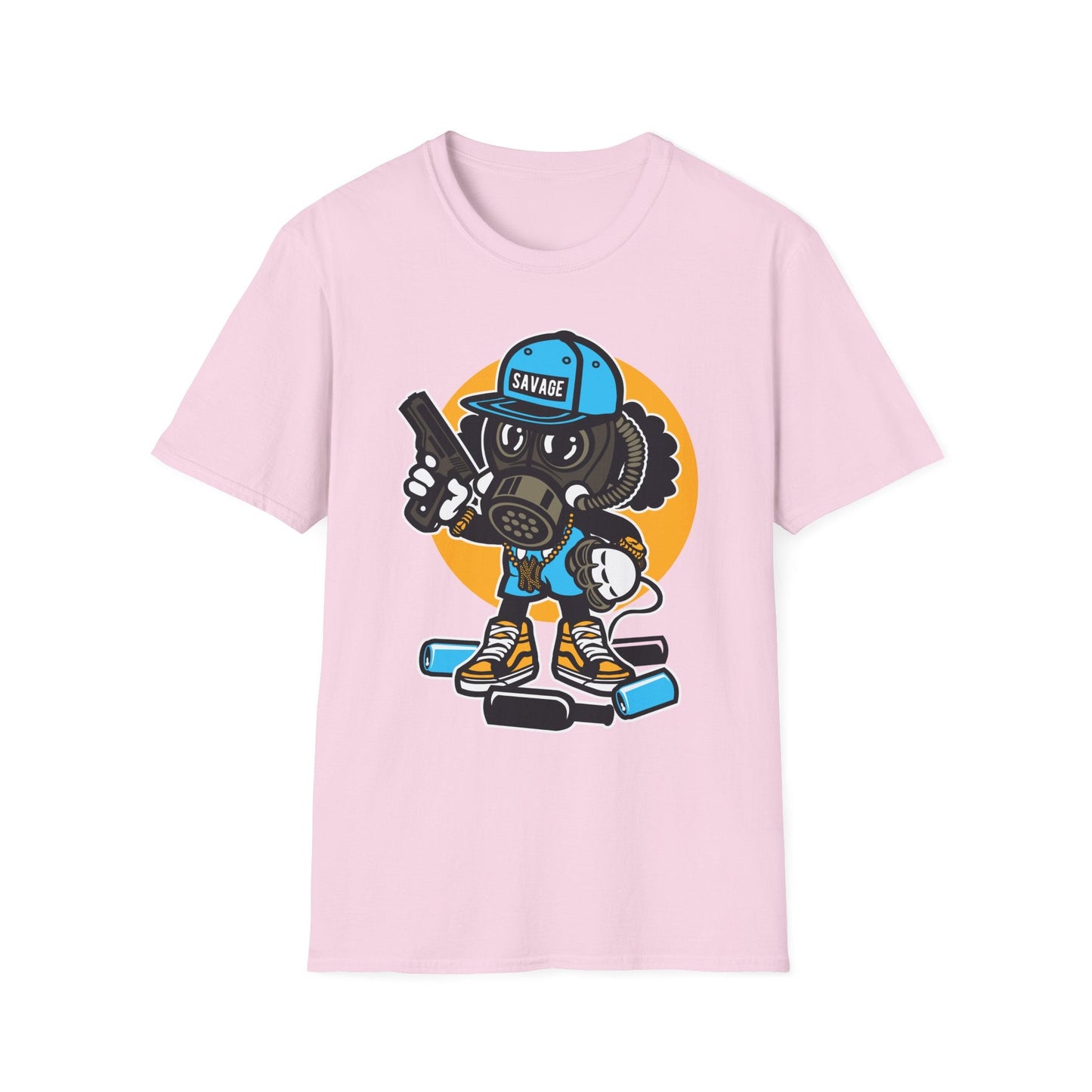 Cartoon T Shirt Animation T Shirt Funny Tee Shirt Unisex Gildan Softstyle Cotton Tee 64000