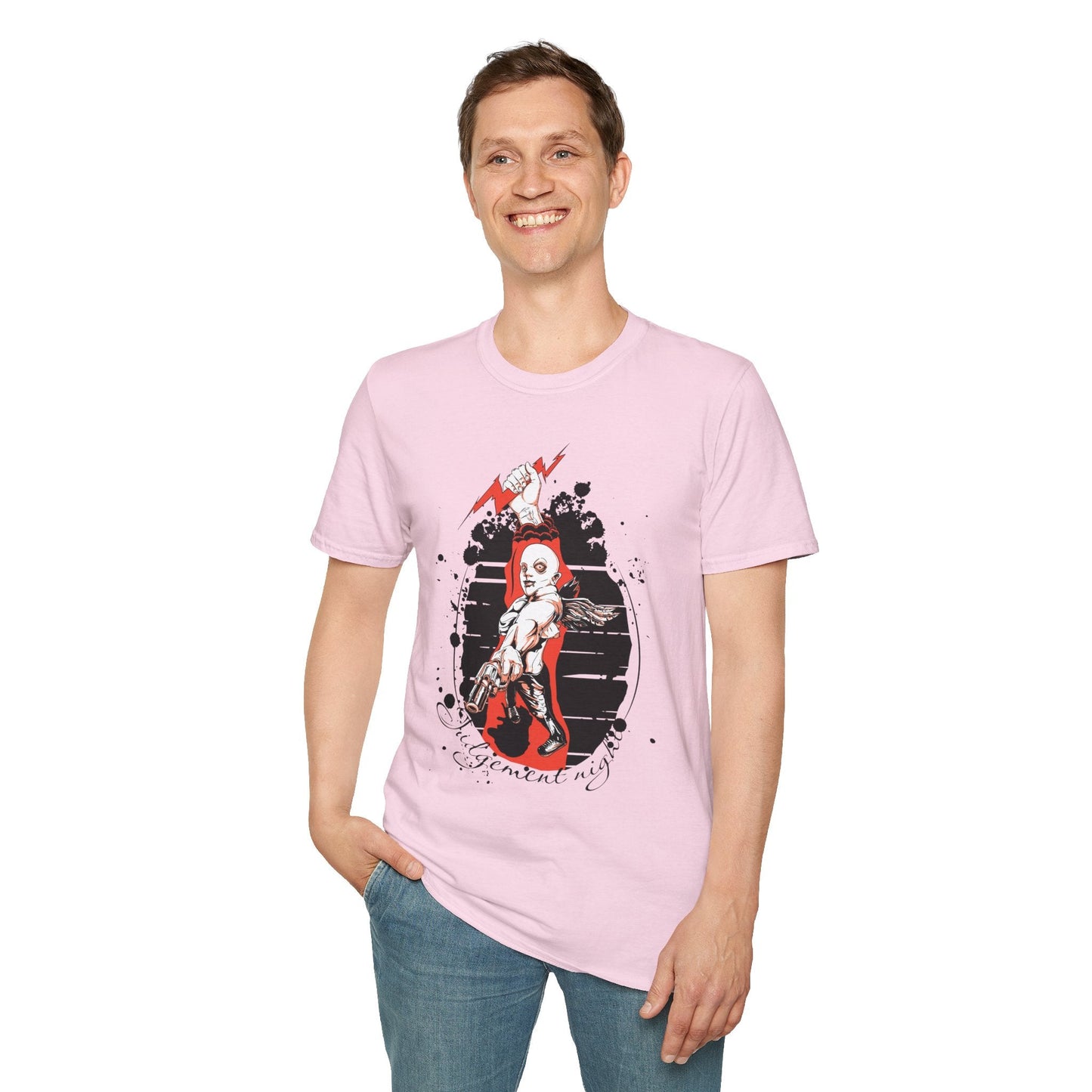 Gildan Softstyle Art Design Graphic Tee Shirt Unisex 100 Percent Ring Spun Cotton