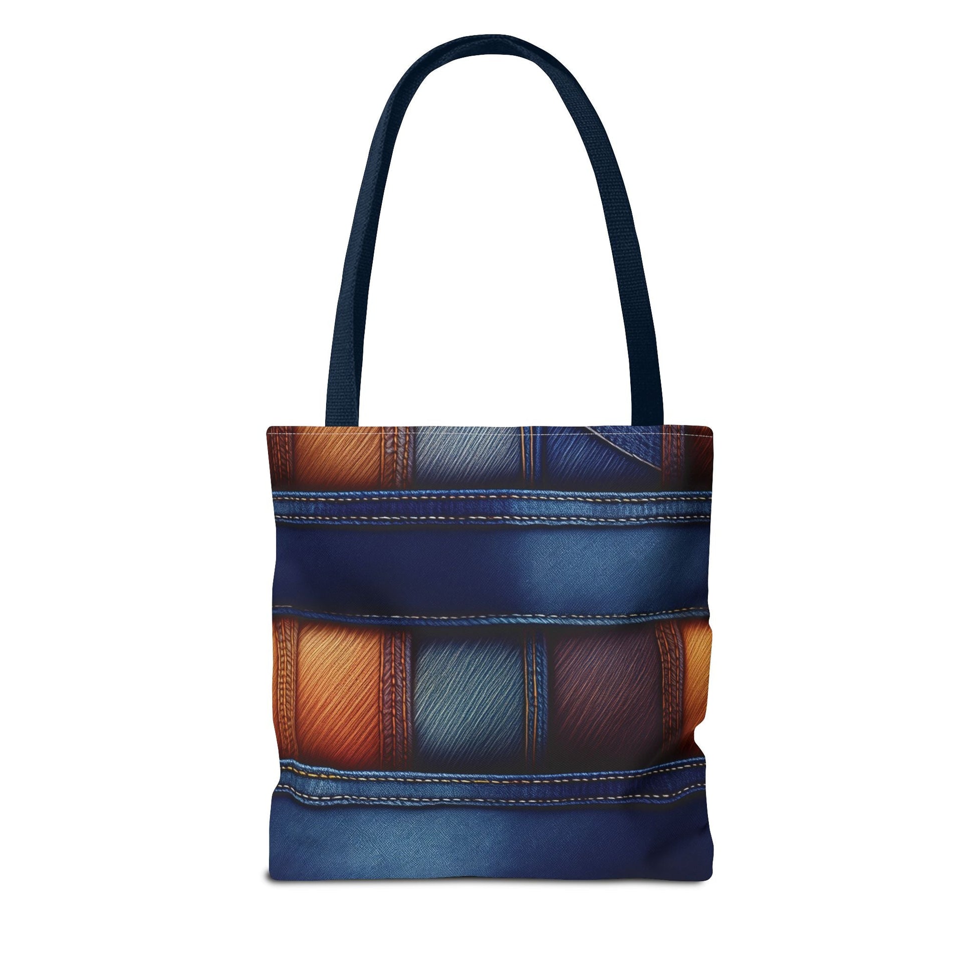 Denim Canvas Bag, Tote Bag Denim Printify
