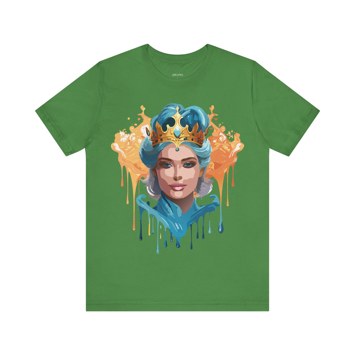 Queen Graphic Unisex Cotton Bella+Canvas Tee with Art Design m183