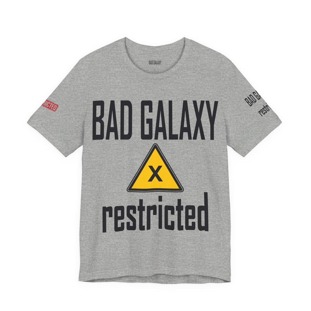 Art Red Stamp Graphic Unisex Cotton Bella+Canvas Tee with Art Design b96