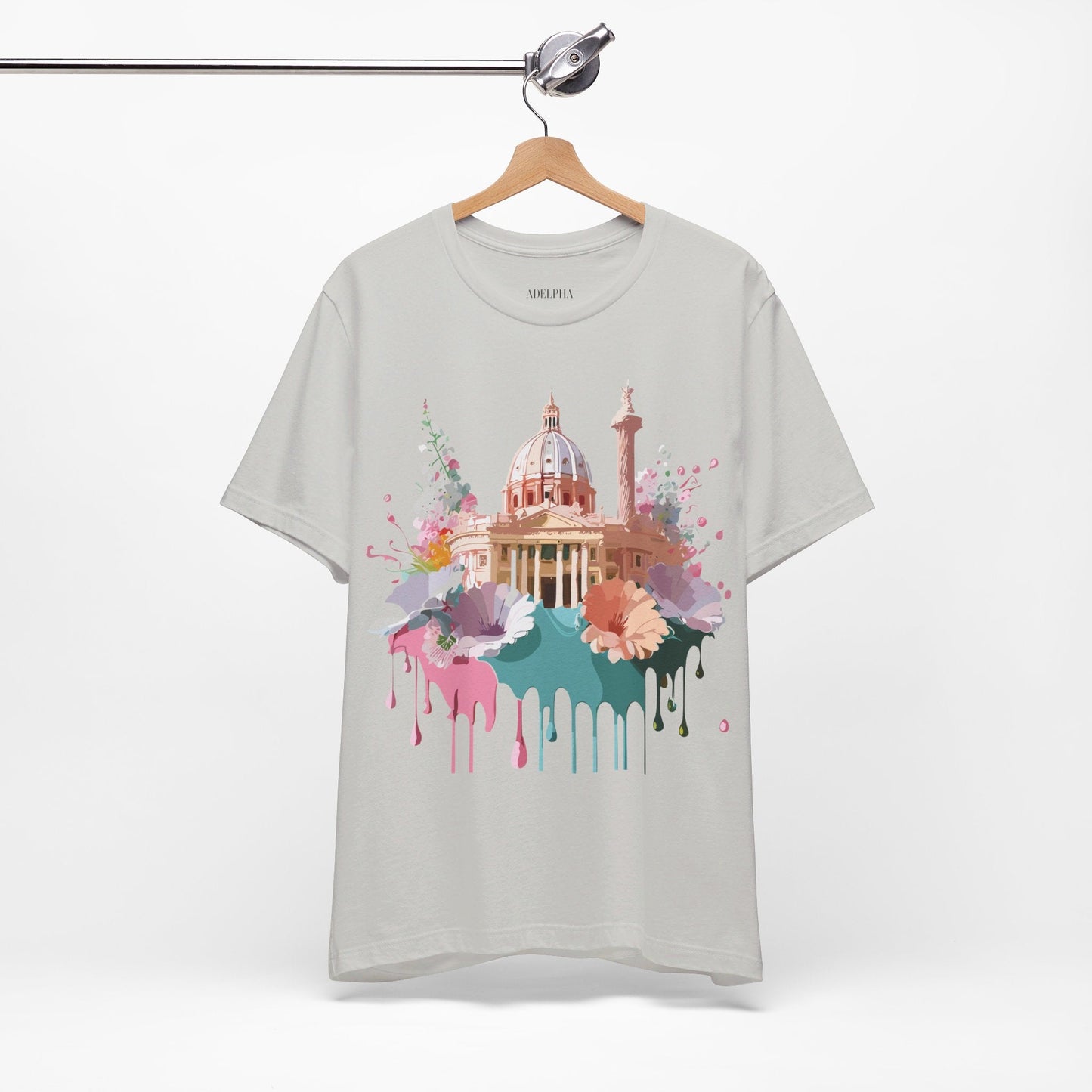 Unisex Rome Graphic Tee Tourist Shirt Adelpha Vintage Artwork Premium Comfort Everyday Wear