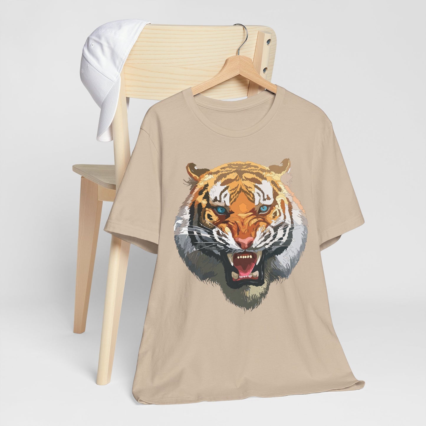 Tiger Shirt, Animal Shirt, T-Shirt with Tiger, Art Design Tee, Wild Animals Tees, Safari T-Shirt, Graphic Design Tee 15