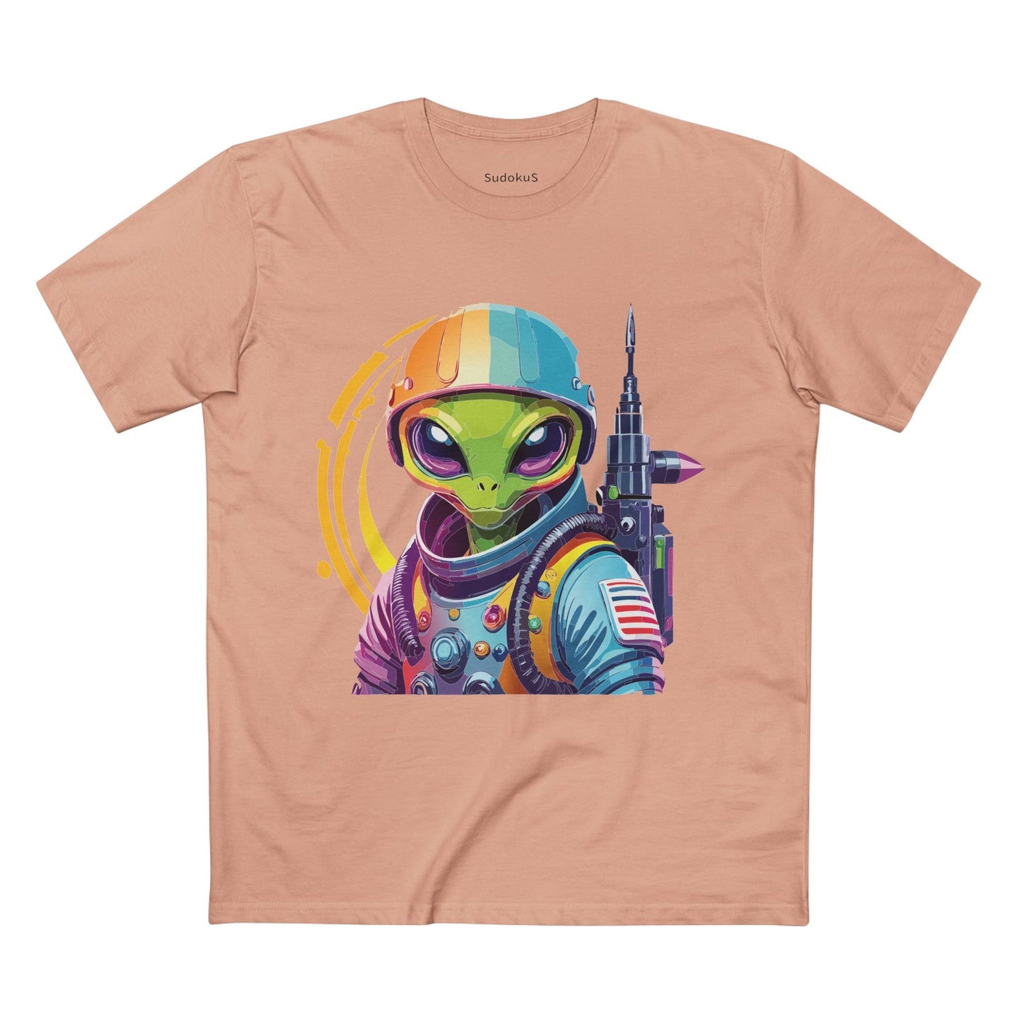 Aliens Graphic Unisex 100 Cotton Staple Tee 60