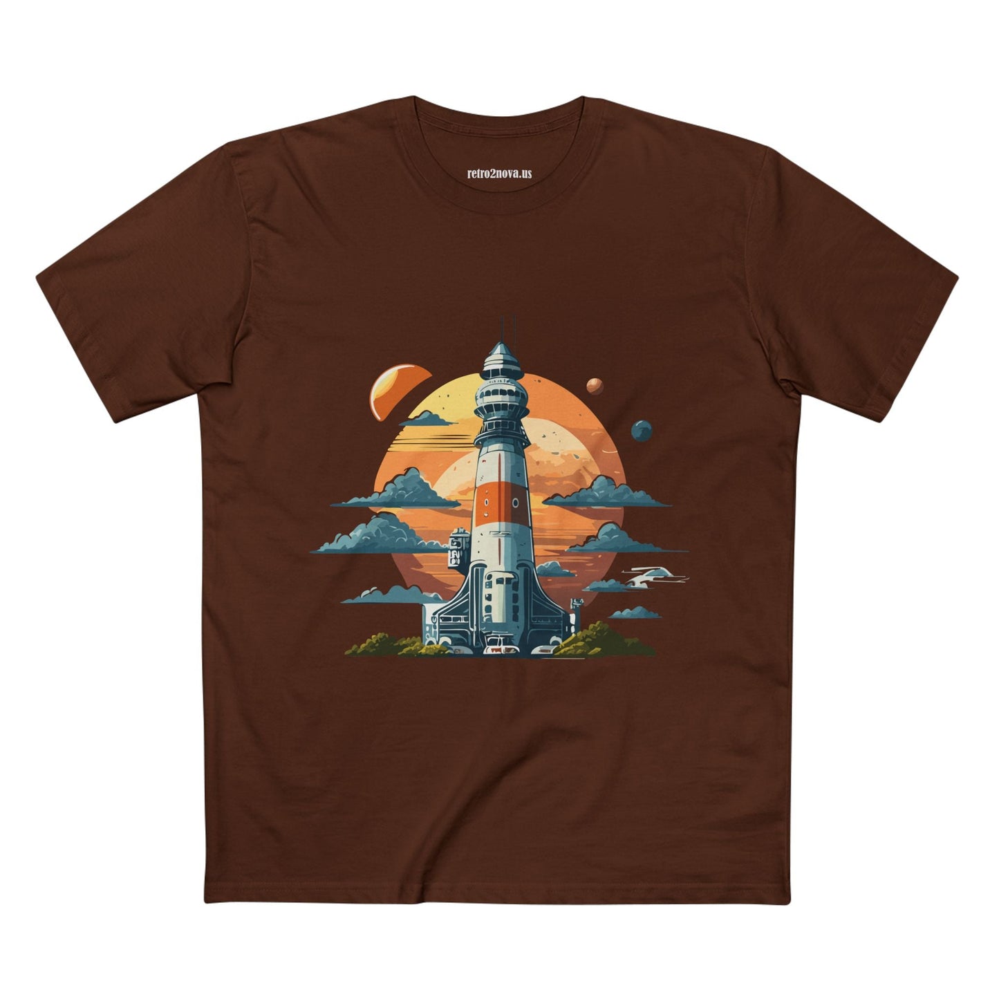 Cosmos Shirt CS3 Unisex Premium Cotton Tee With Original Art Design By Retro2Nova