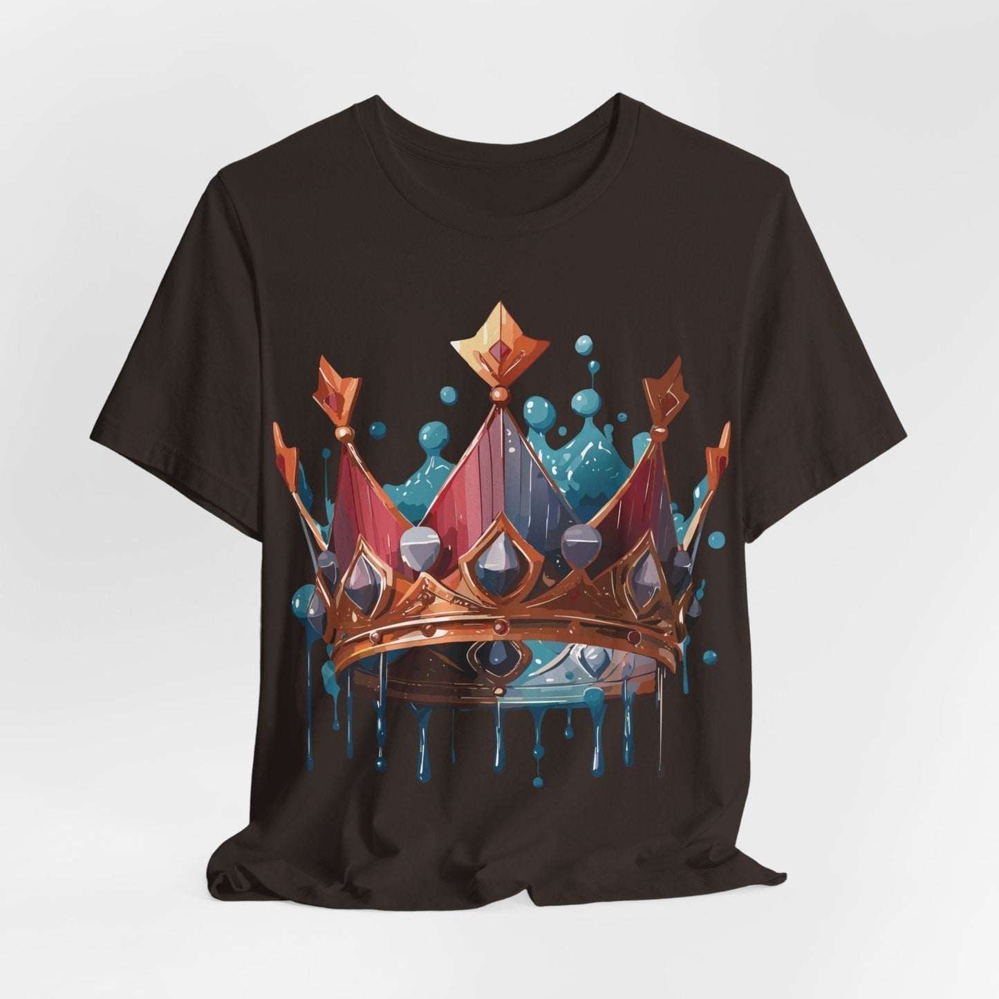 Crown Graphic Unisex 100 Cotton Vintage Artwork Tee 7