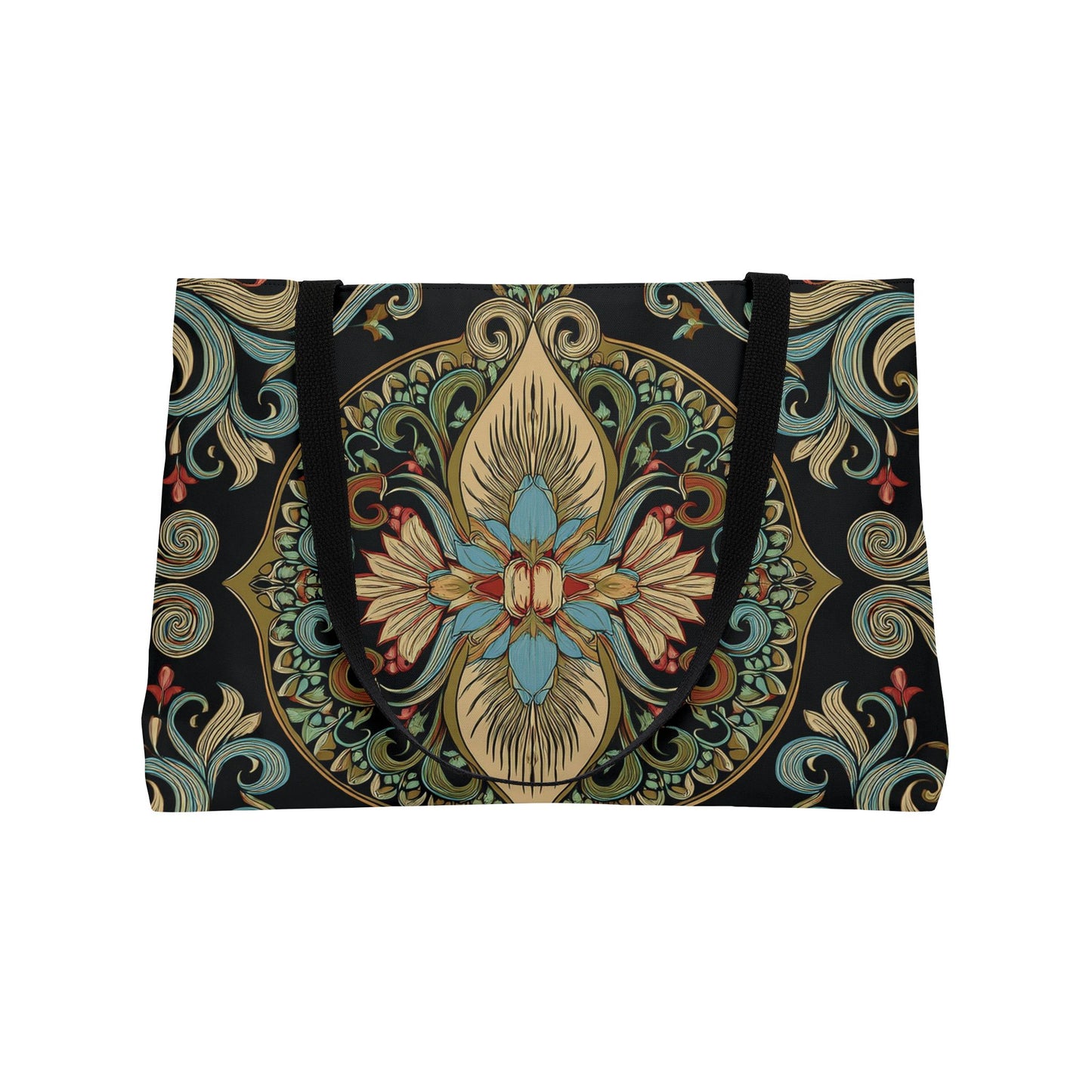 Ornament Print Big Bag High-Quality 100% Spun Poly 24x13 Canvas Art Bag OR-5