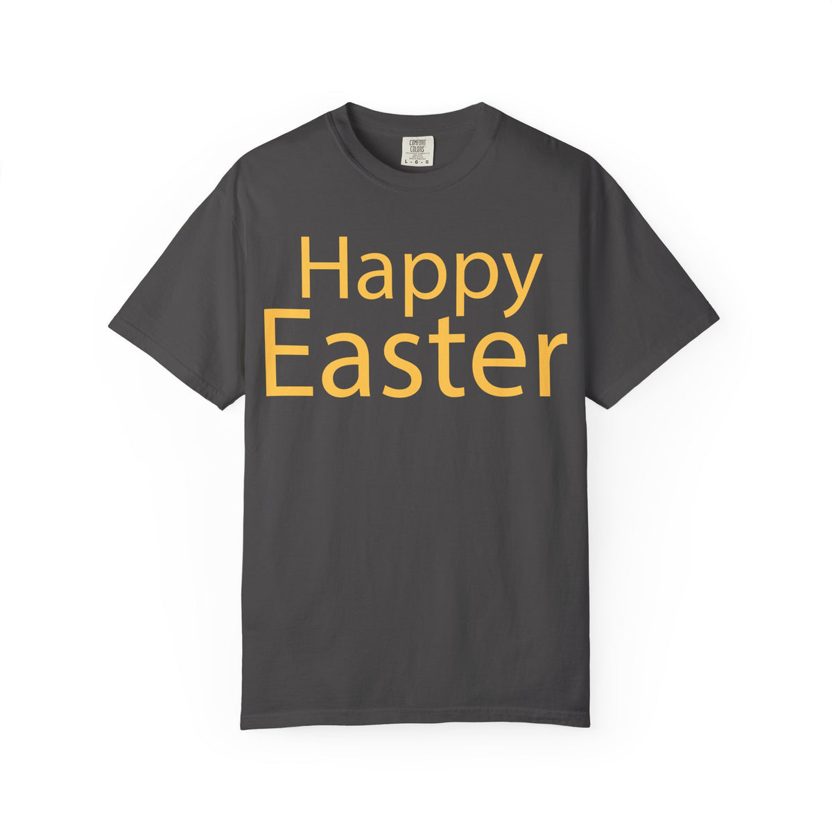 Happy Easter T-Shirt, Tee Shirt with Easter Signature, T Shirt with Easter Prints, Tee Shirt with Easter Design