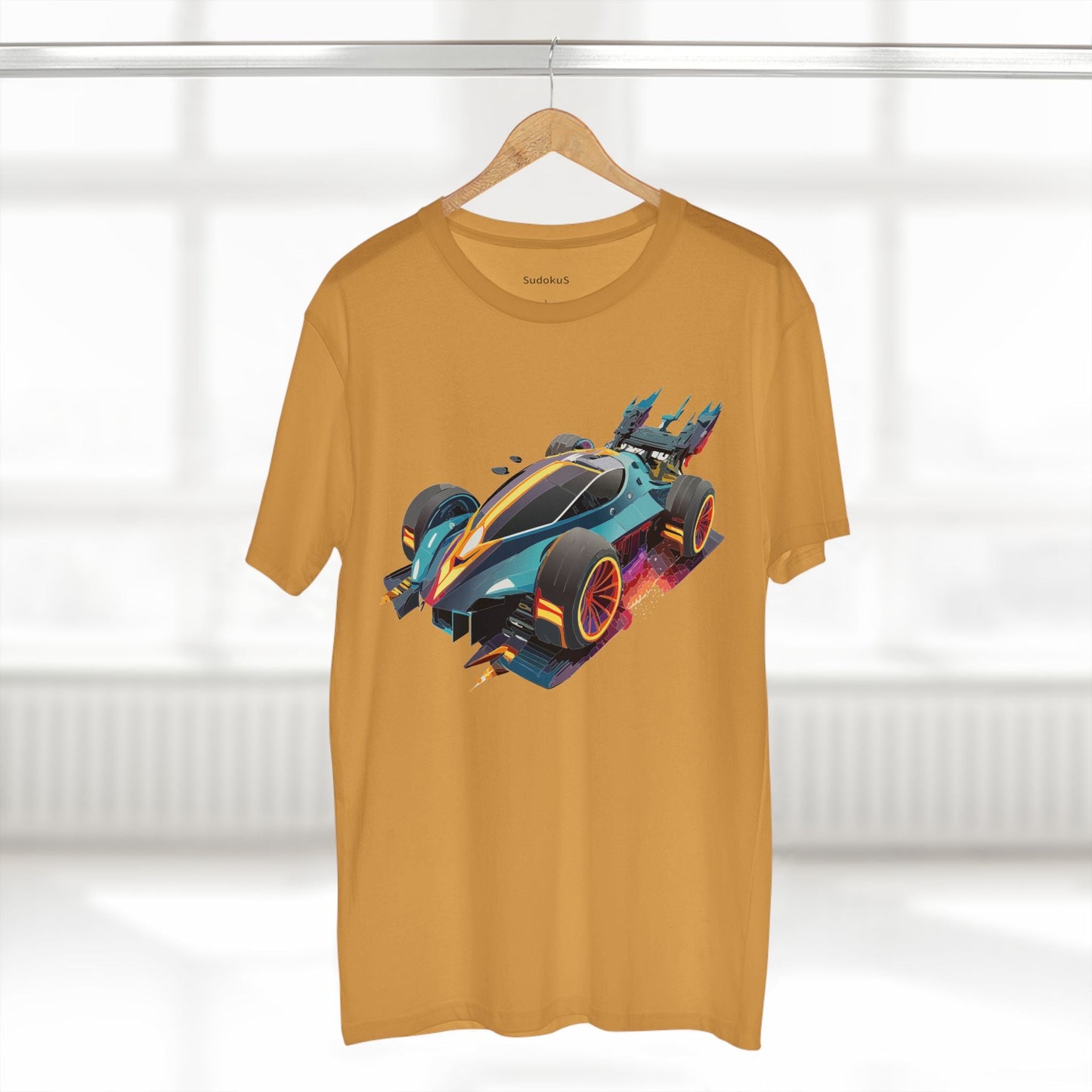 Car Graphic Unisex 100 Cotton Staple Tee 20