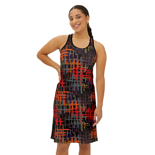 Summer Dress with Abstract prints