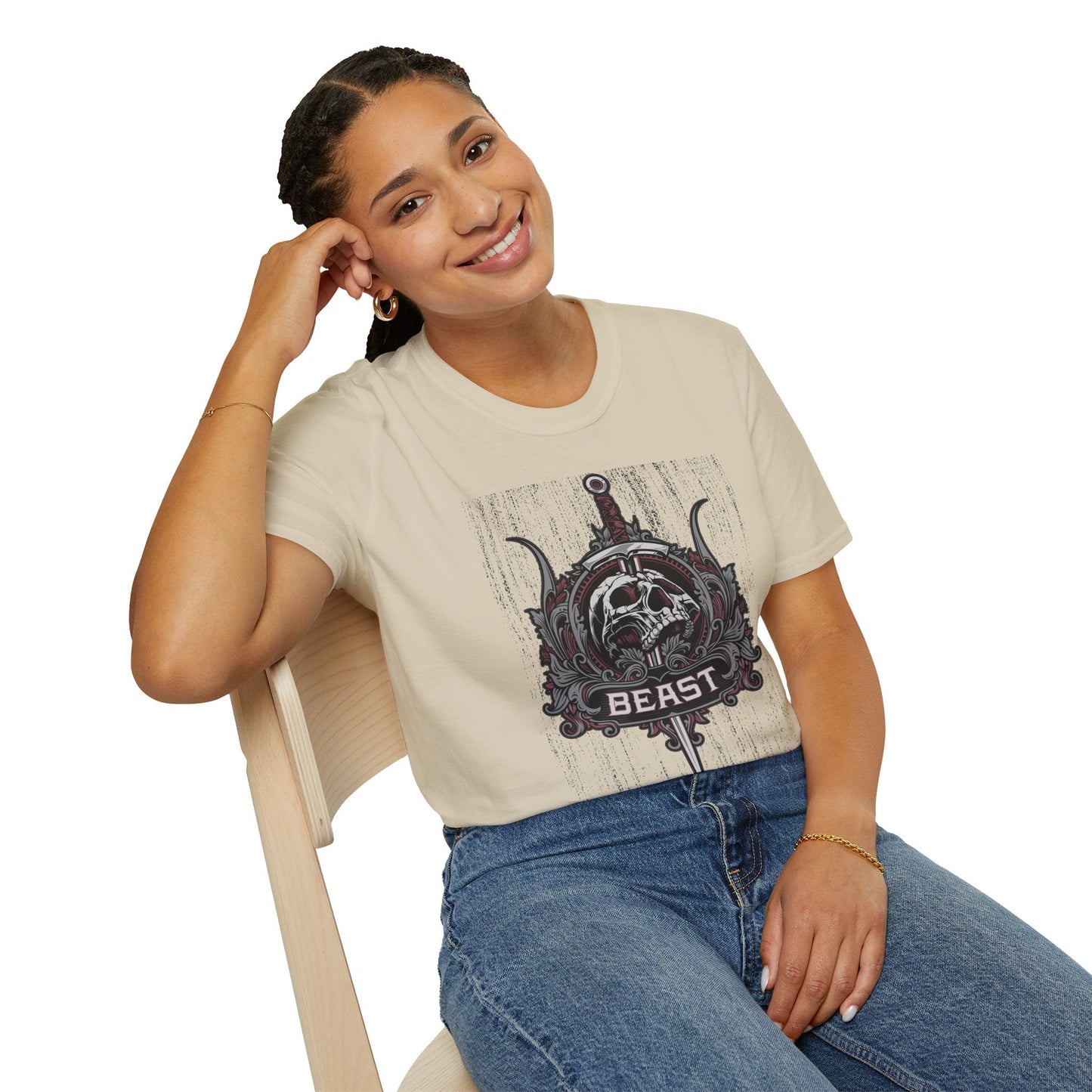 Art Design Graphic Tee Shirt Unisex Gildan Softstyle 64000 Cotton 4.5 Oz Lightweight Comfort